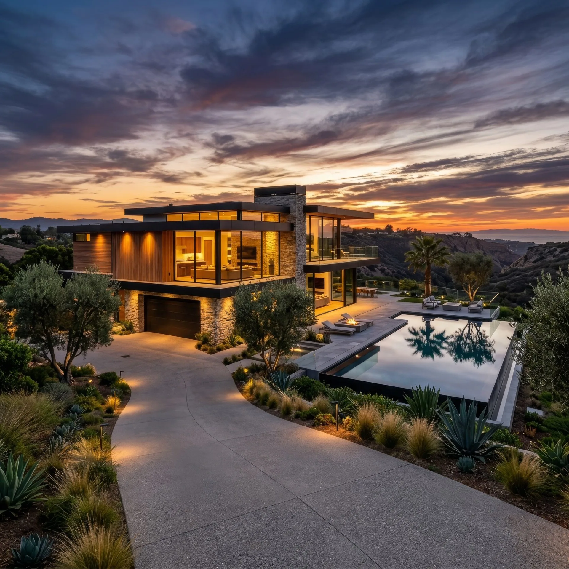 Luxury home exterior