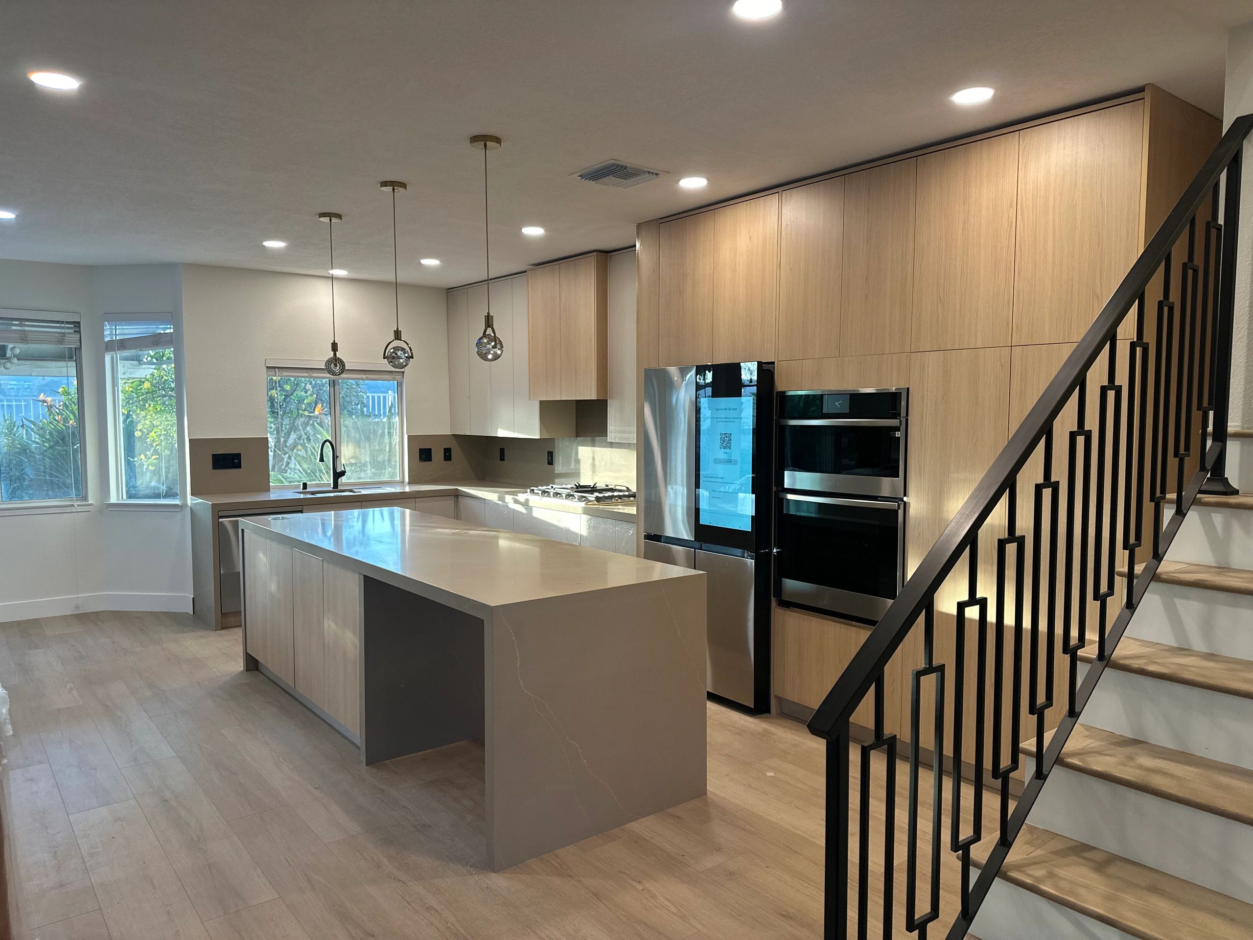 Natalie — completed luxury kitchen